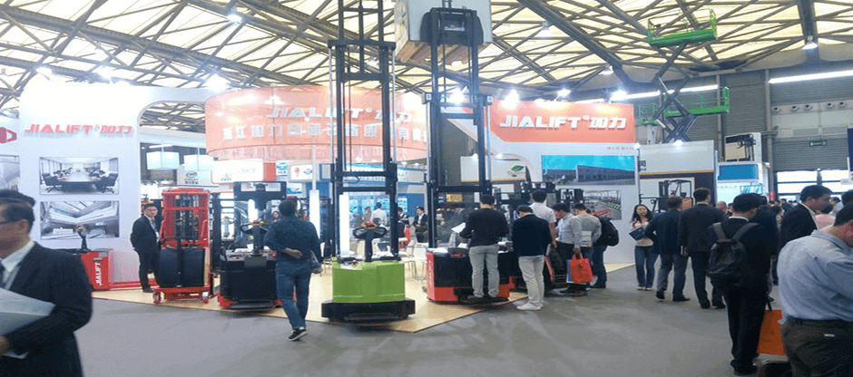 Afterpower electric warehouse forklift appeared again at CeMAT ASIA Shanghai